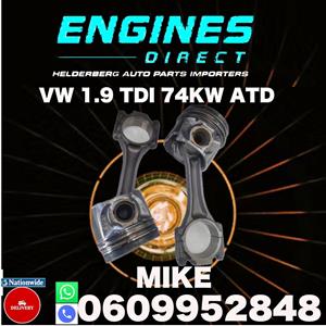 1.9 TDI VW/AUDI ATD Engine Pistons.