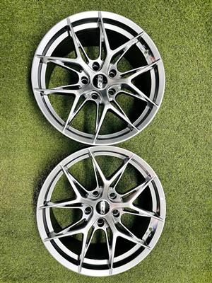 18 INCH BBS GT RIM SET (BMW FITMENT) Narrows/Wides