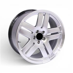 17″ M8616 5/100 Silver Alloy Wheels