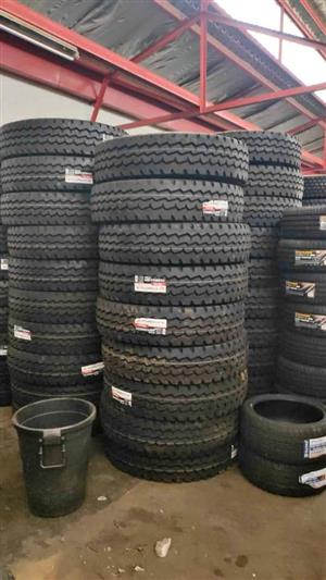 315/80R22.5 BRANDNEW TRUCK AND TRAILER TYRES AVAILABLE