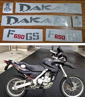 2004 + F650 GS Dakar stickers decals vinyl graphics kits