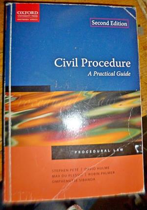 Civil Procedure .a practical guide . Procedural Law 2011