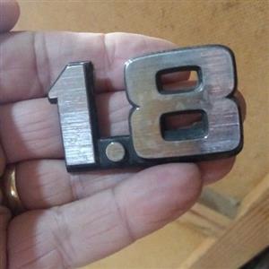 Corolla 1.8 badge