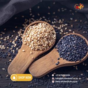 Order High-Quality Black Sesame Seeds & White Sesame Seeds Online