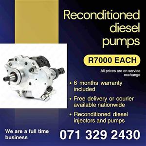 RECONDITIONED DIESEL PUMPS FOR SALE WITH WARRANTY