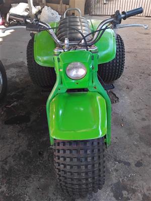 PRETORIA DASPOORT  Kawasaki KLT 200 service start and go 