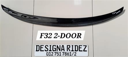 BMW F32 2-DOOR CARBON BOOT SPOILER NEW AVAILABLE 