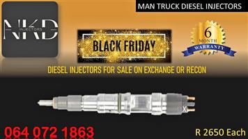 MAN TRUCK DIESEL INJECTORS FOR SALE