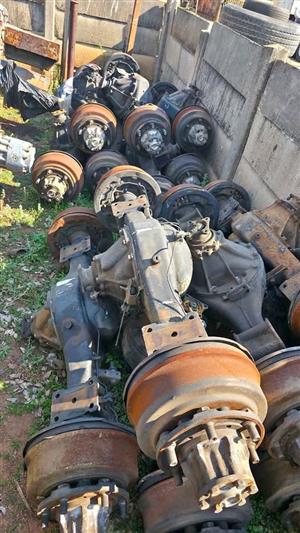 Nissan UD40 diffs and tyres on rims available