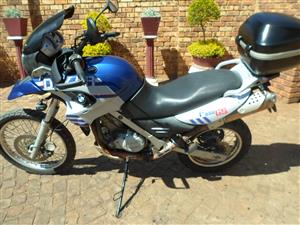 BMW GS 650F Dakar.