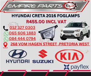HYUNDAI CRETA 2016- LEFT OR RIGHT FOG LAMP EACH NEW FOR SALE