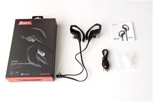 Microlab Bolt 100 - Bluetooth Sport Earphones in Black