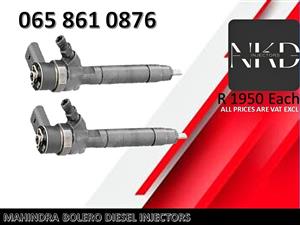 MAHINDRA BOLERO DIESEL INJECTORS RECONDITION OR BUY NEW