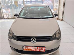 2012 POLO VIVO 1.4 MANUAL PETROL  SILVER COLOUR 
