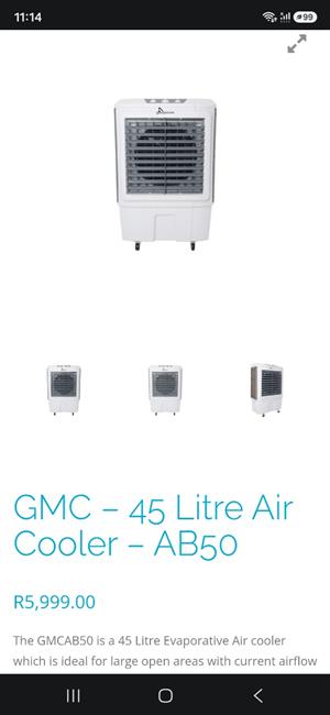 45 litre GMC  ab50Aircooler