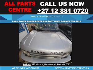 Land Rover Big Body used bonnet for sale