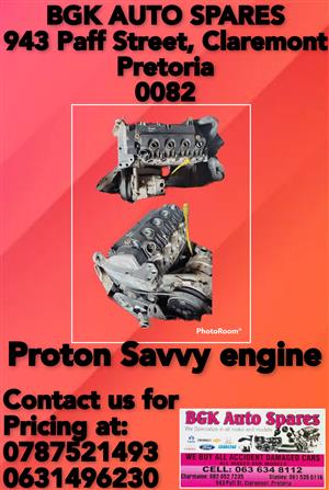 Proton Savvy engine 