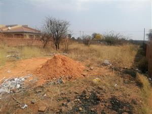 918m² vacant stand for sale in Soshanguve block SS