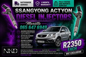 SSANGYONG ACTYON BETTER FUEL ATOMIZATION