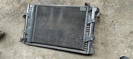 VW Polo Vivo Aircon radiator with radiator