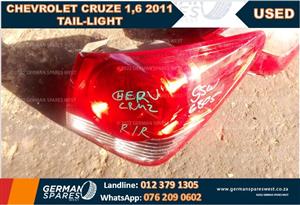 CHEVROLET  CRUZE 1.6 2011 TAIL-LIGHT FOR SALE 