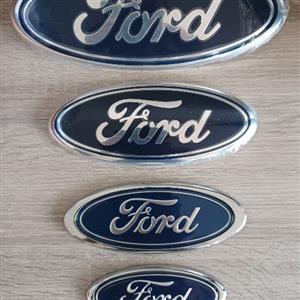 Ford oval badges emblems stickers