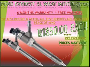 Ford Everest 3l Diesel Injectors