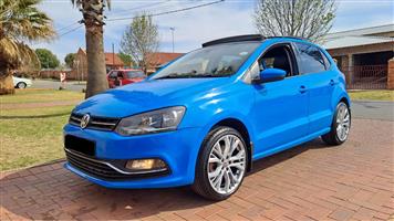 Polo Tsi Highline 2016 model 6 Push Manual Sunroof Leather Se
