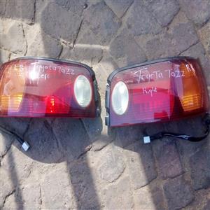 Toyota Tazz taillights