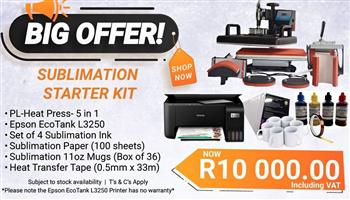 Sublimation business starter kit (FREE TRAINING)