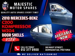 2010 Mercedes-Benz C200 Kompressor W204 Door Shells for Sale - Used