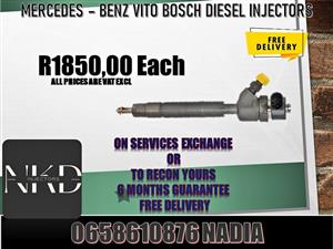 Mercedes Benz VITO Diesel Injectors on sale - 6 month warranty