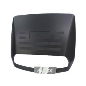 Toyota HIlux Revo 2018+ Black Bonnet Scoop