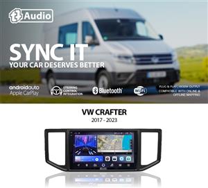 TT Audio 9″ replacement radio for VW CRAFTER 2017 - 2024 (2K SCREEN)