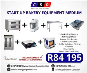 Bakery Equipment Combo For A Meduim Start Up Bakery