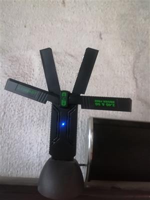 Vaorlo 2in 1 Wireless Network card supports wifi6, USB, Bluetooth 5.4 dual band 