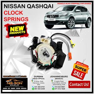 NISSAN QASHQAI CLOCK SPRINGS