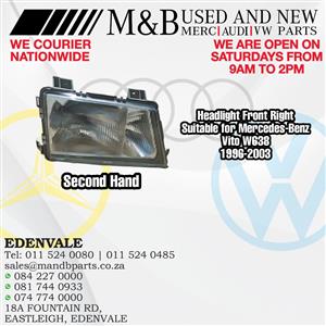 Headlight Front Right (Second Hand)