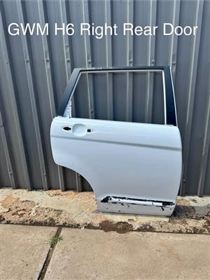 GWM H6 Right Rear Back Door