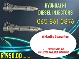 HYUNDAI H1 DIESEL INJECTORS FOR SALE / EXCHANGE & RECONDITIONING