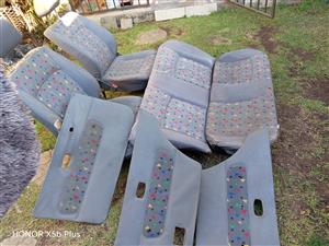 Vw golf 1 seats and door panels 