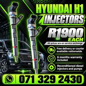 HYUNDAI H1 INJECTORS FOR SALE WITH WARRANTY 