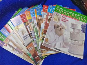 15 teddy bear magazines 
