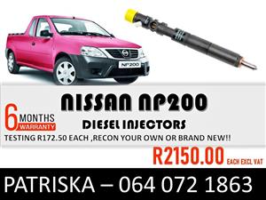 INJECTORS FOR NISSAN NP200 FOR SALE
