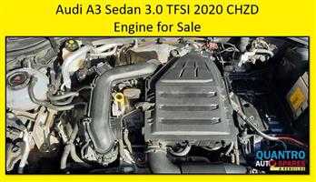 2020 Audi A3 Sedan 3.0 TFSI CHZD Engine