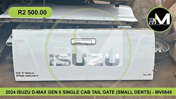 2024 ISUZU D-MAX GEN 6 SIGNLE CAB TAILGATE (SMALL DENTS) - MV0849