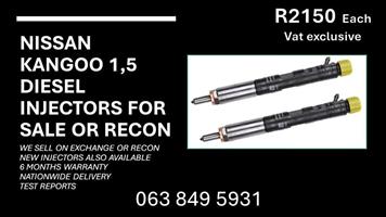 NISSAN DIESEL INJECTORS RECON 6 MONTH GUARANTEE                      