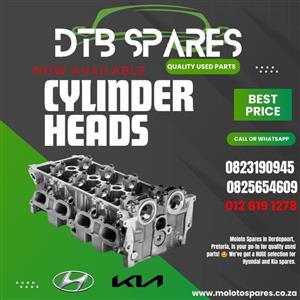Cylinder heads for Kia and Hyundai