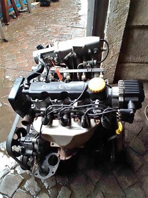 1999 Opel astra 1.6 engine code C16SE  complete engine still running good
