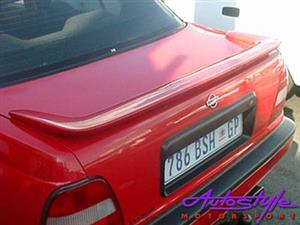 Nissan Sentra Flat Type Bootspoiler with brakelight